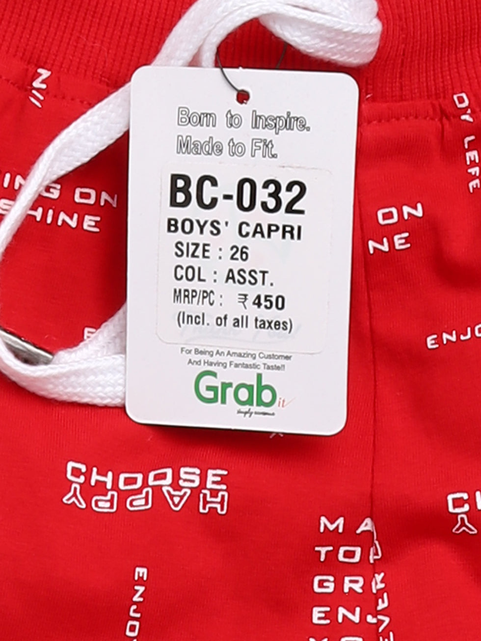 Boys capri BC-032