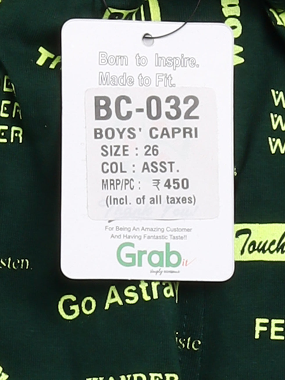 Boys capri BC-032