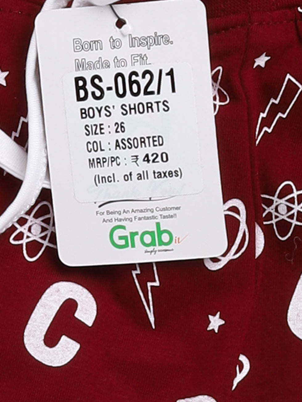 Boys Shorts BS-062/1