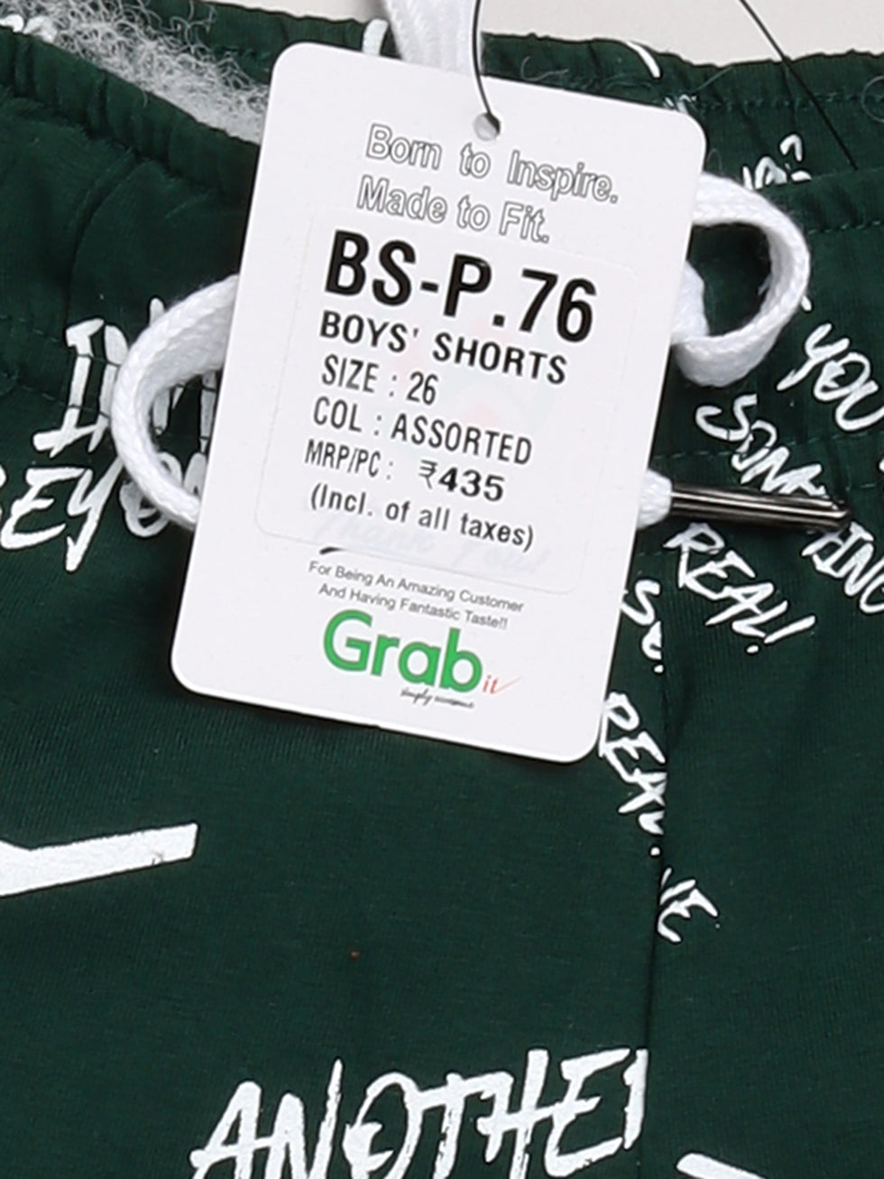 Boys Shorts BS.P.76