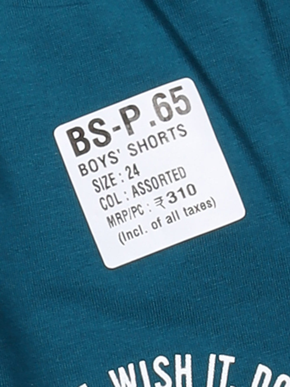 Boys Shorts BS.P.65