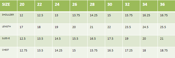 Size-chart